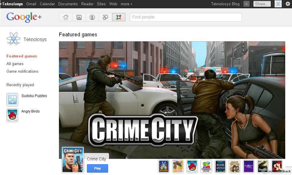 Juegos en Google +