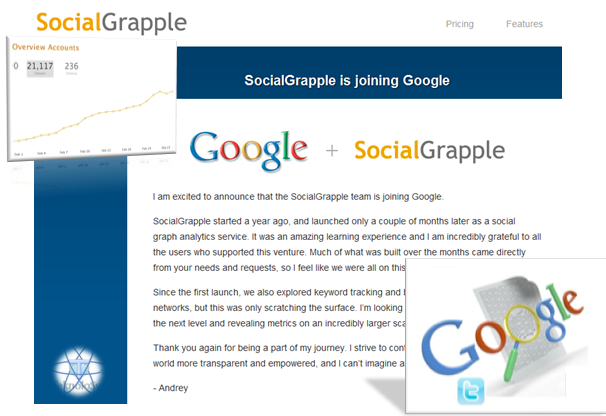 SocialGrapple adquirida por Google