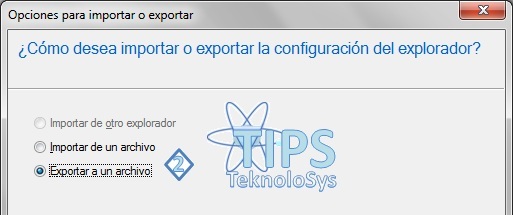 Exportar Marcadores Internet Explorer 9