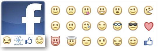Facebook emoticones