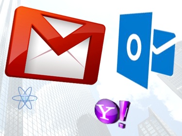 Gmail Outlook Yahoo